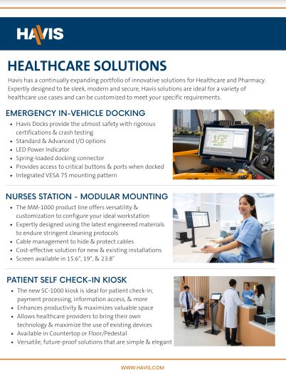 Healthcare Solutions Sales Sheet
