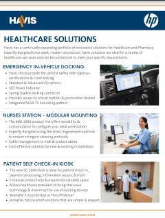 HP Healthcare Solutions Sales Sheet