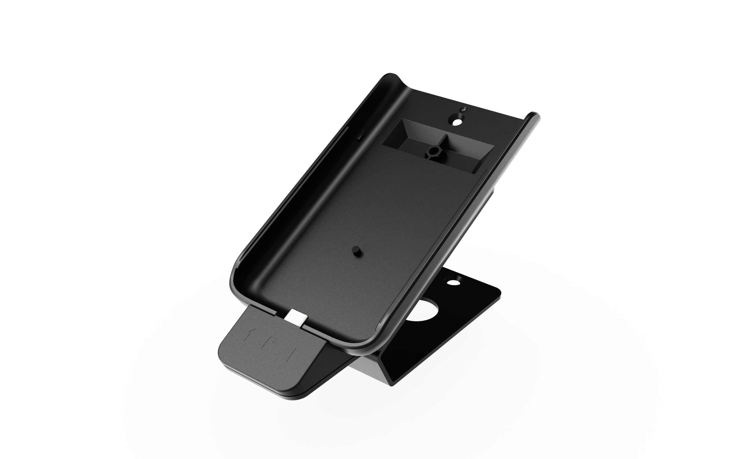 Single Wedge Base Stand for Verifone e285 Mobile Payment Devices
