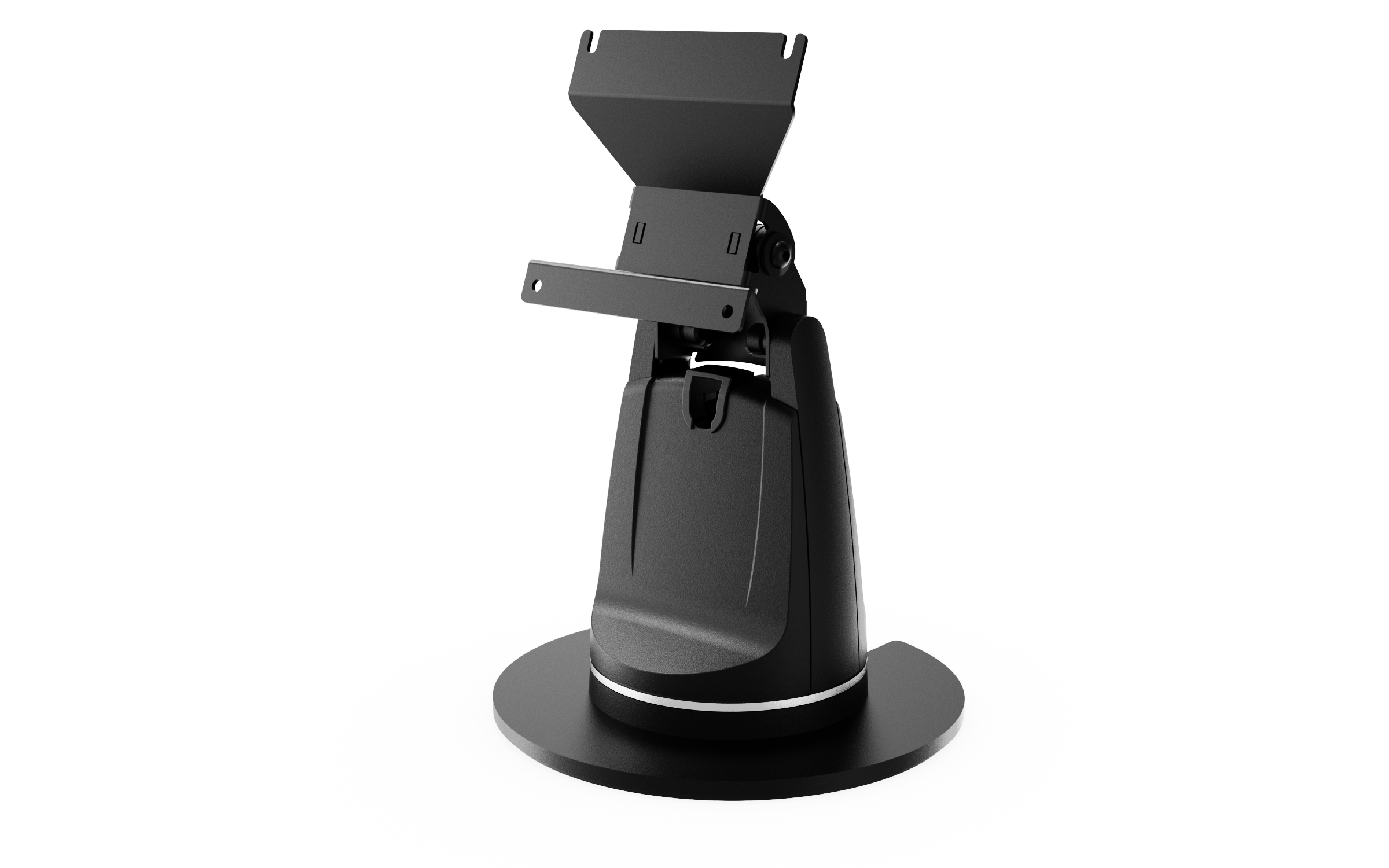Heavy Duty Single Display Mount for the HP Engage One Pro with VESA Hub includes Free Standing Base