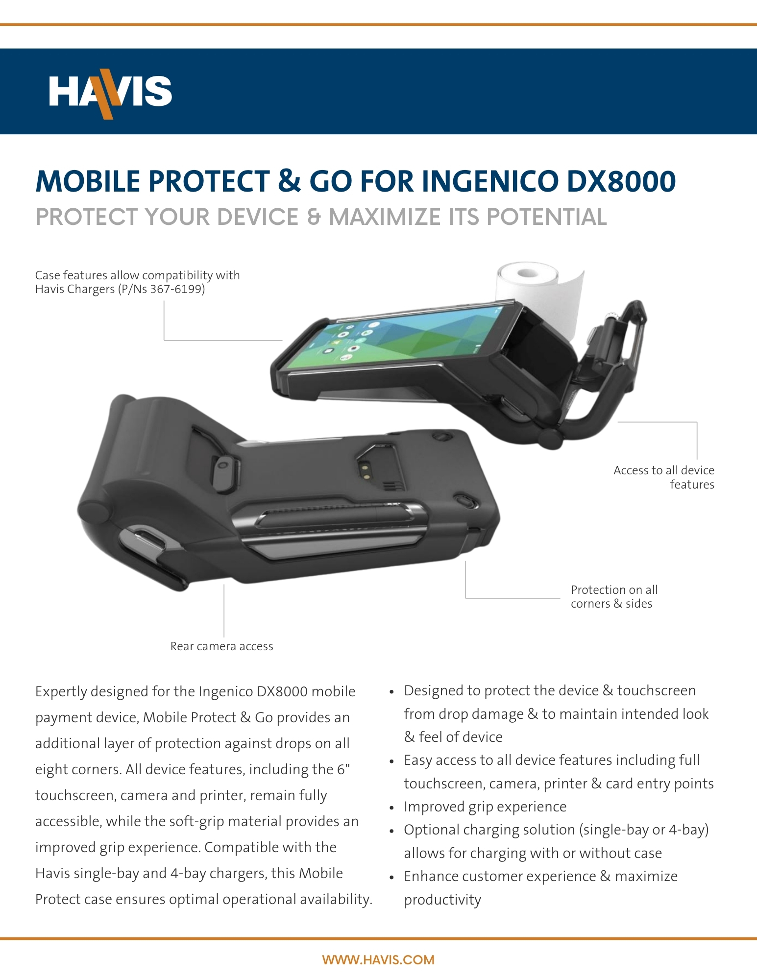 Mobile Protect & Go for Ingenico DX8000 Datasheet