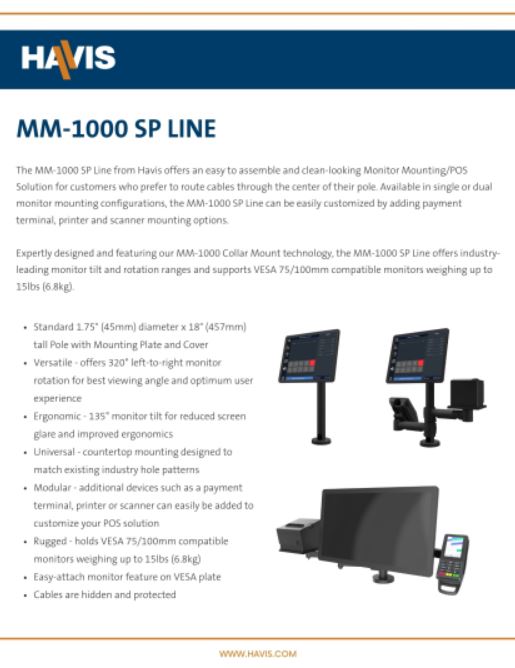 MM-1000 SP Line - Datasheet