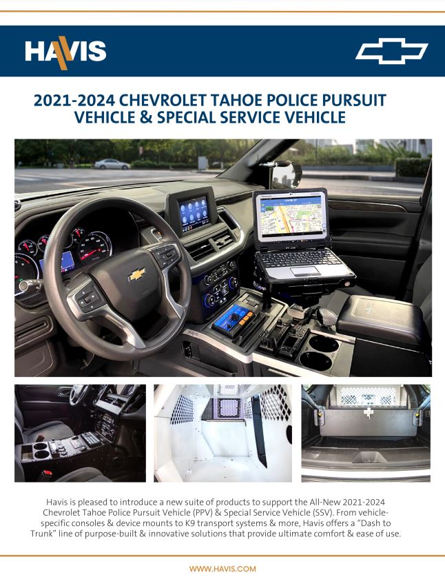 Chevrolet Tahoe Sales Sheet