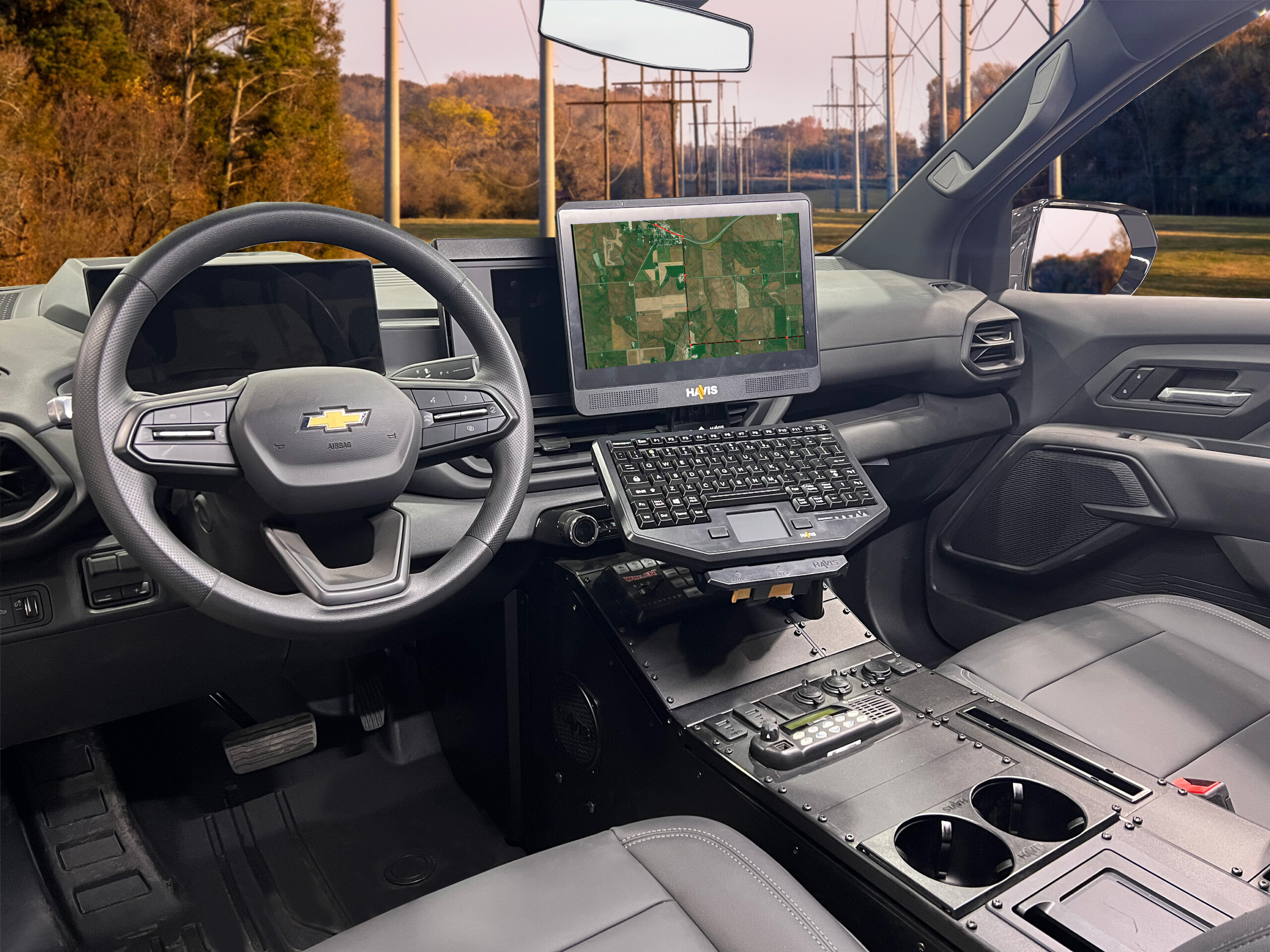 Vehicle-Specific Console for 2024 Chevrolet Silverado EV